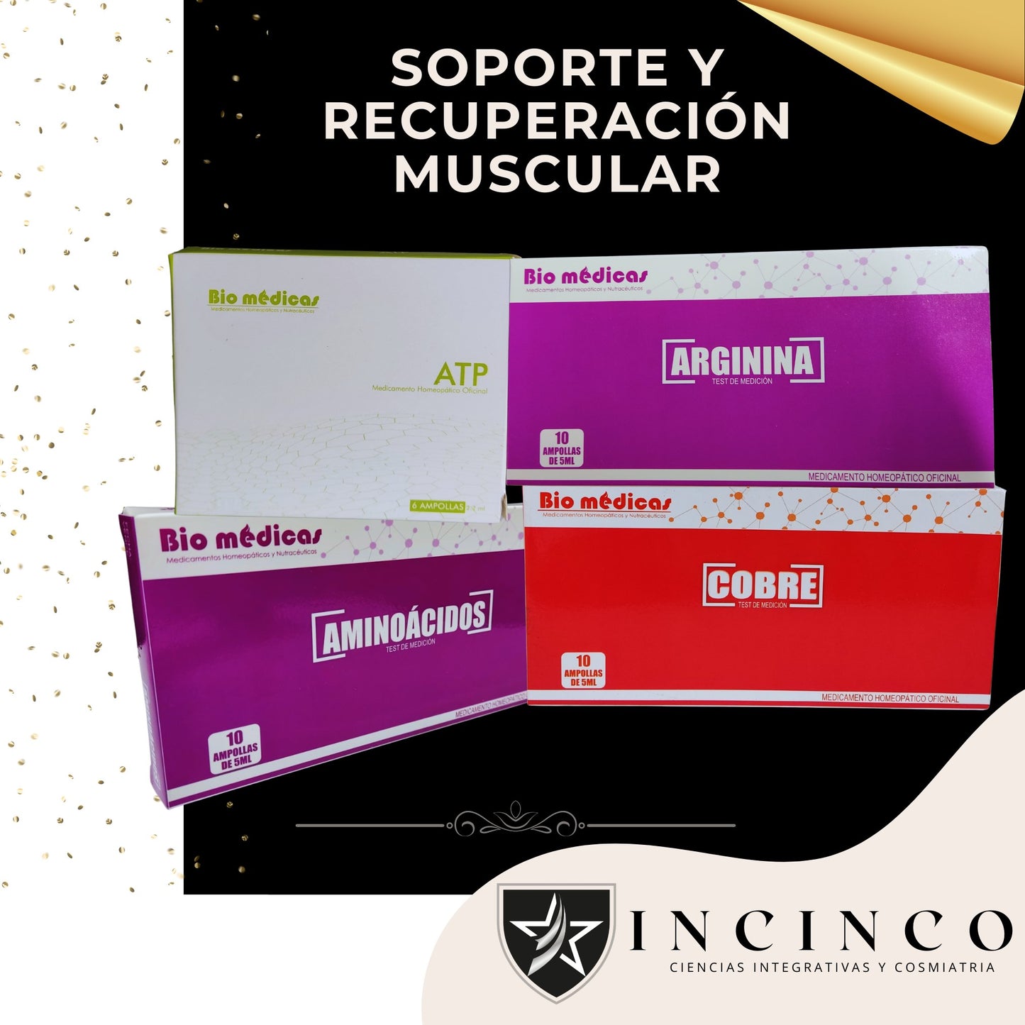 KIT DE SOPORTE Y RECUPERACIÓN MUSCULAR