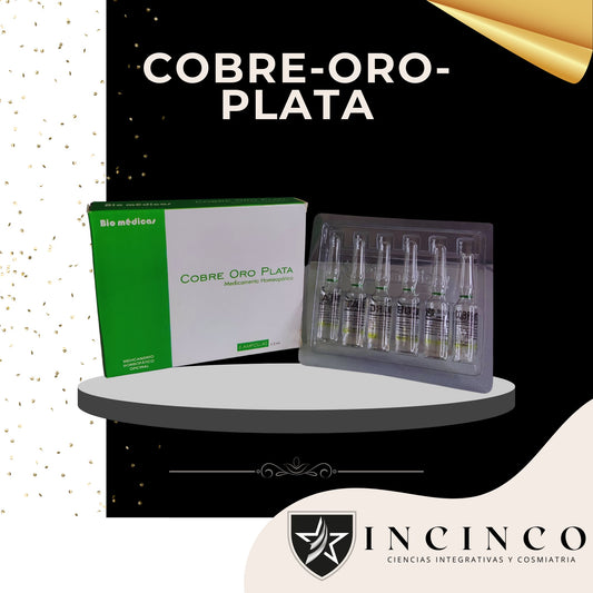COBRE ORO PLATA