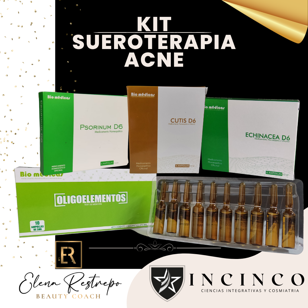KIT SUEROTERAPIA ACNE – INCINCO Instituto de Ciencias Integrativas y